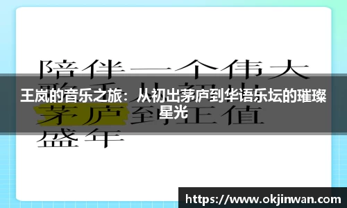王岚的音乐之旅：从初出茅庐到华语乐坛的璀璨星光